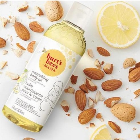 임신 중 건조하고 가려운 피부, 버츠비 마마 너리싱 오일로 촉촉하게!