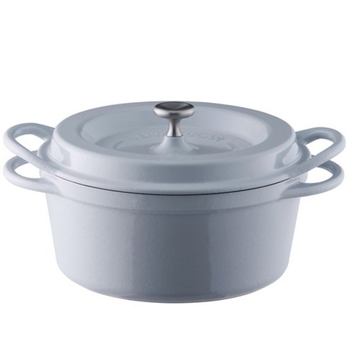 버미큘라 인덕션 오븐팟 라운드 주물냄비 1.75L 2.6kg, 스톤, 18cm