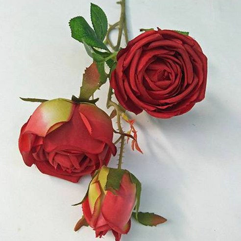 주앙오브제 로제 장미 조화 3p, 09 연인 장미 레드, 3개