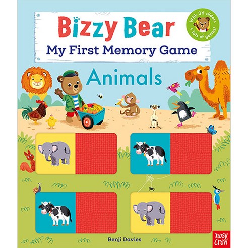 Bizzy Bear My First Memory Game Book Animals, Nosy Crow