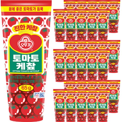 오뚜기 토마토 케찹, 65g, 48개