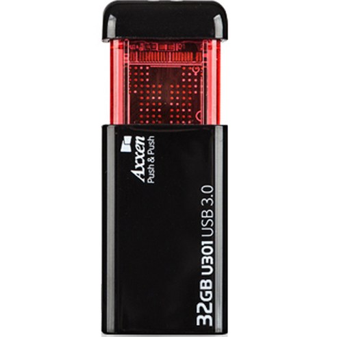 액센 클릭형 초고속 USB 메모리 U301 Push USB3.0, 512GB