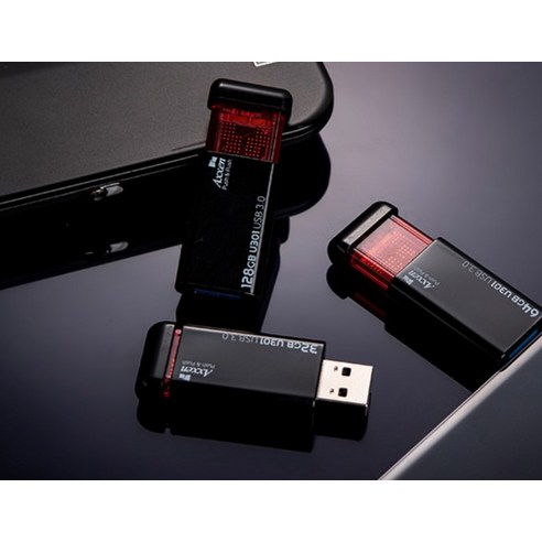 액센 U301 PUSH 초고속 클릭형 USB3.0 메모리