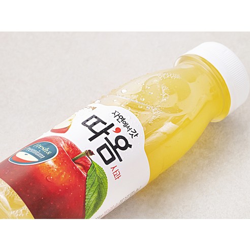 상큼한 하루를 여는 마법, 따옴 사과 주스