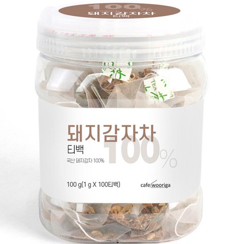 우리가스토리 카페우리가 볶은 돼지감자차, 1g, 100개입, 1개