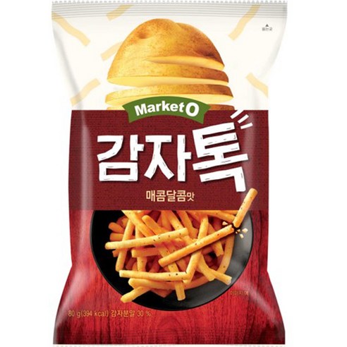 오리온 감자톡 매콤달콤맛, 80g, 1개