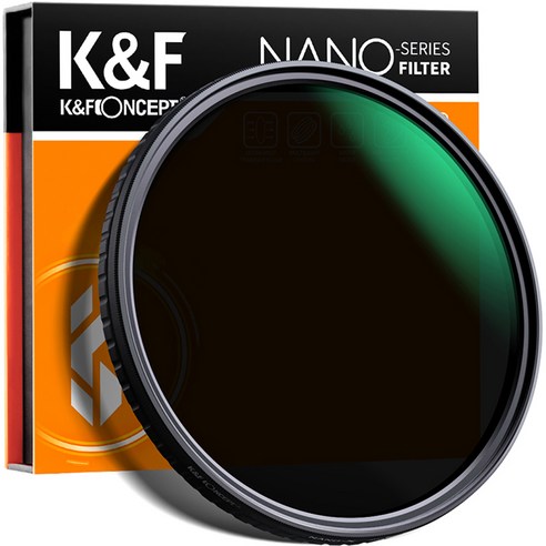 케이앤에프컨셉 NANO-X Fader ND32-ND512 X자없는 가변필터 77mm