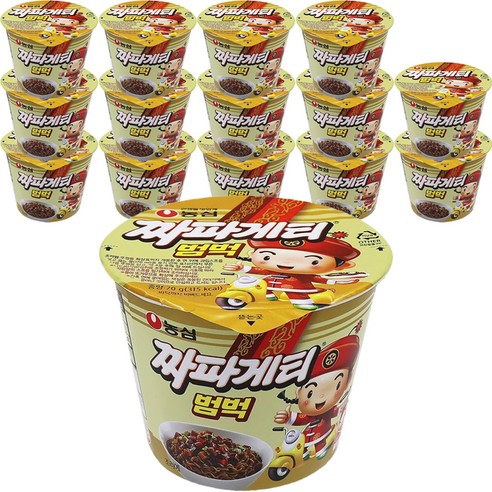 농심 짜파게티 범벅 70g, 15개