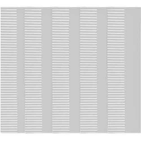 다윗트 DIY 만능 서랍 파티션 2번 38 x 11 cm 5p, 그레이, 1개