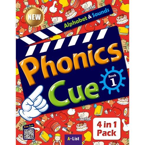 Phonics Cue 1 SB Workbook + Activity Worksheet with App 개정판, 에이리스트