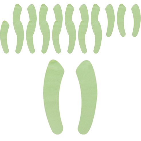 퍼즈생활건강 변기시트 커버, 그린, 10세트