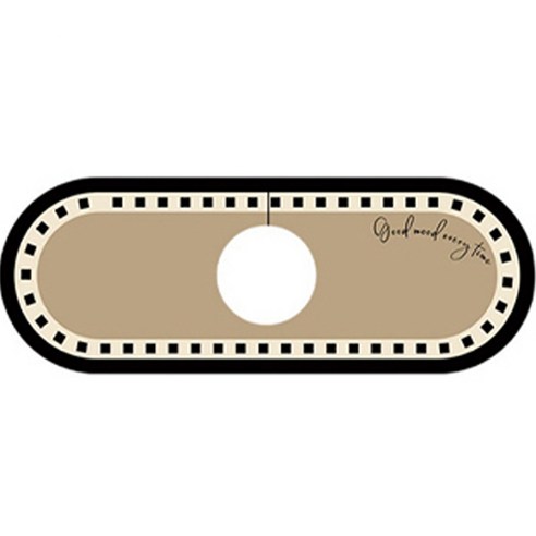 엣지 개수대 매트 원형홀 5cm, NO 03, 1개