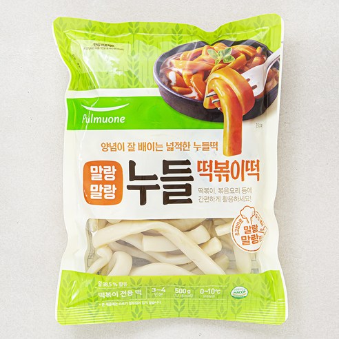 은영이떡볶이 풀무원 누들떡볶이 떡, 1개, 500g Best Top5