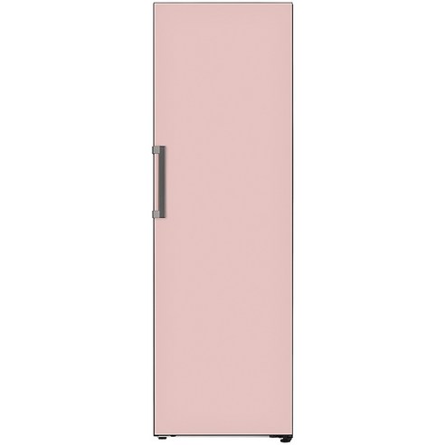 [색상선택형] LG전자 오브제 384L 냉장전용고 컨버터블 세트 방문설치, 핑크, X321GPS