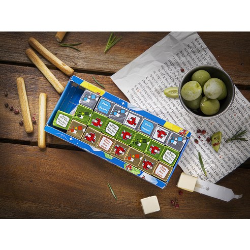 산뜻하고 고소한 풍미의 다목적 치즈 간식, 래핑카우 벨큐브 피크닉 믹스