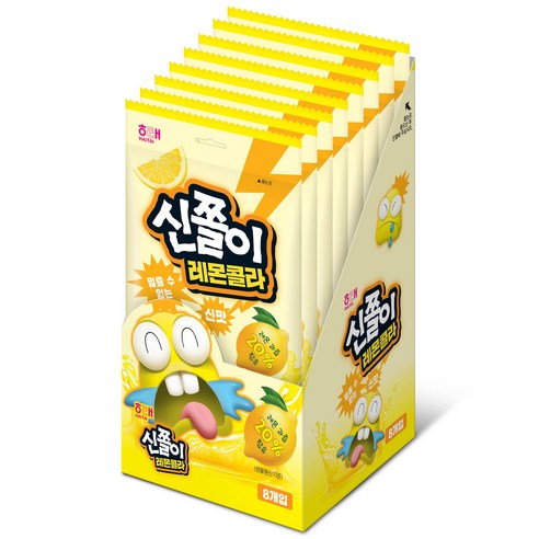 신쫄이 레몬콜라, 96g, 8개