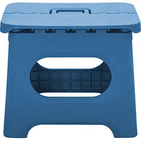 플러스잇 비비드컬러 폴딩 의자 L, 1 블루
