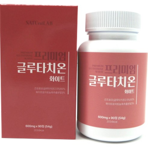 글루타치온 화이트 고함량 프리미엄 90정 600mg, 5개