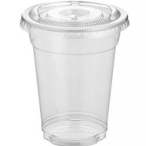스완 일회용 아이스컵 98파이 민자뚜껑포함 98 x 170mm, 1개입, 100개, 690ml