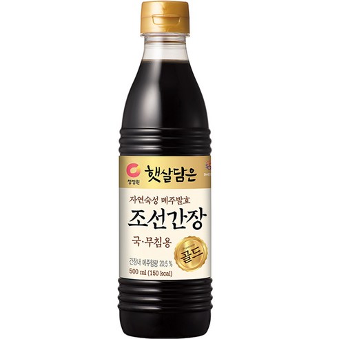대상 청정원 조선간장, 500ml, 1개