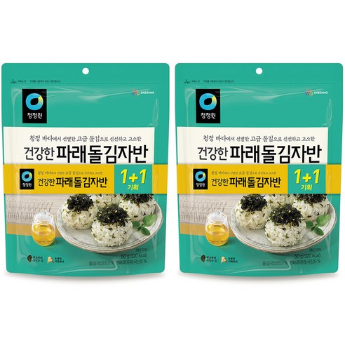 청정원 파래돌김자반 1+1, 100g, 1개
