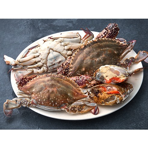 살이 꽉 찬 국내산 통암꽃게, 바다미식회의 맛있는 선택
