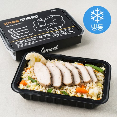 식스밀 닭가슴살 계란볶음밥 (냉동), 325g, 2개