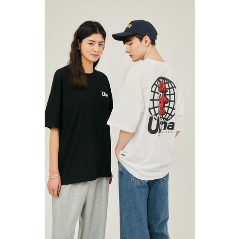 男女通用 時尚 休閒 服裝 上衣 短袖 T卹 中性 中性 中性