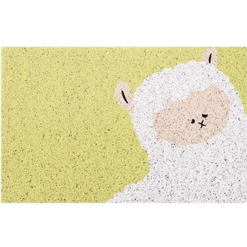 양드레 미끄럼방지 현관 코일매트 60 x 90 cm, 알파카, 1개