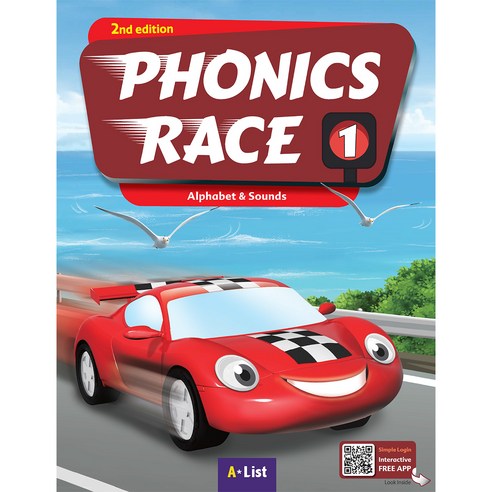 Phonics Race 2E 1 SB with App WB, ALIST