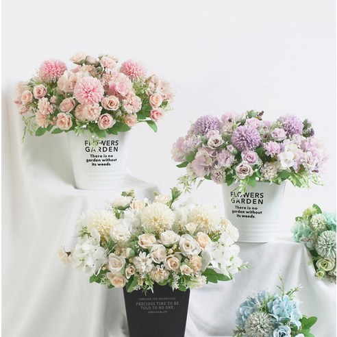 園藝 園藝 用品 園藝 人造花 FLOWER 花 花 花 BUSH
