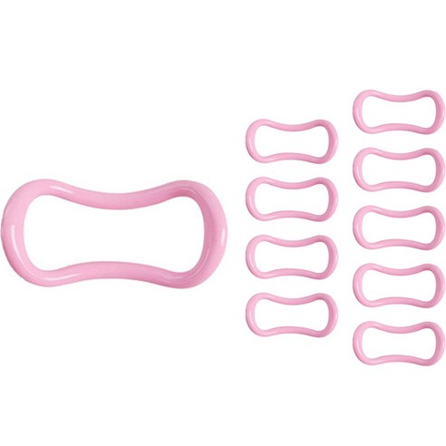 논픽스 스트레칭 요가링 10p, 로즈레드