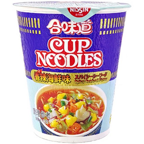닛신 컵누들 스파이시 씨푸드맛 71g, 1개