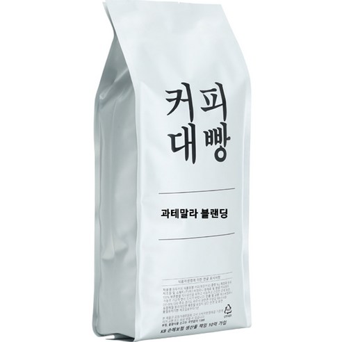 커피대빵 과테말라 센서리 블랜딩 원두커피, 500g, 1개, 홀빈(분쇄안함)