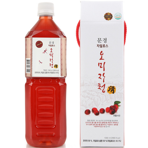 문경몰 프리미엄 오미자 자일로스 청, 1L, 1개입, 1개