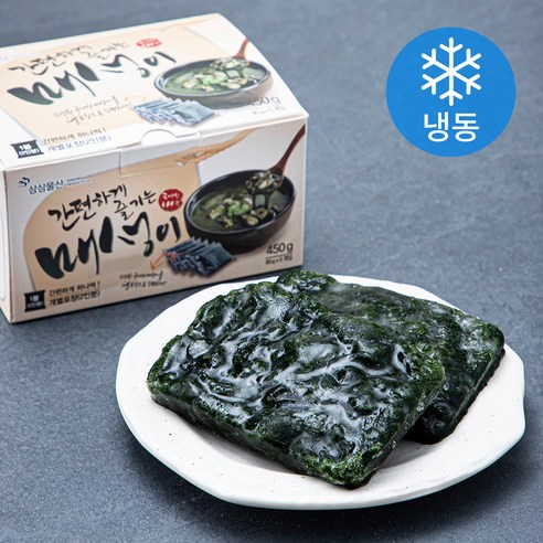 삼삼물산 간편하게 즐기는 매생이 (냉동), 90g, 5개