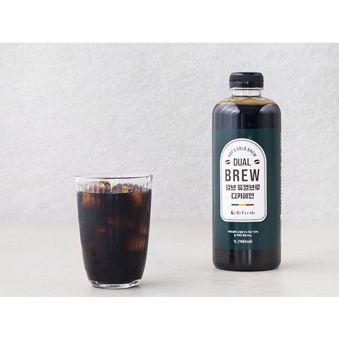 듀얼브루 디카페인: 카페인 없이 즐기는 편안한 여유의 시간