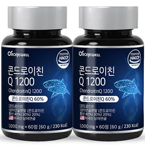 로니웰 콘드로이친 Q 1200 60g, 2개