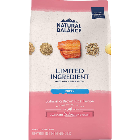 내추럴발란스 퍼피 LI 레시피 드라이 건식사료, 1개, 연어, 1.1kg