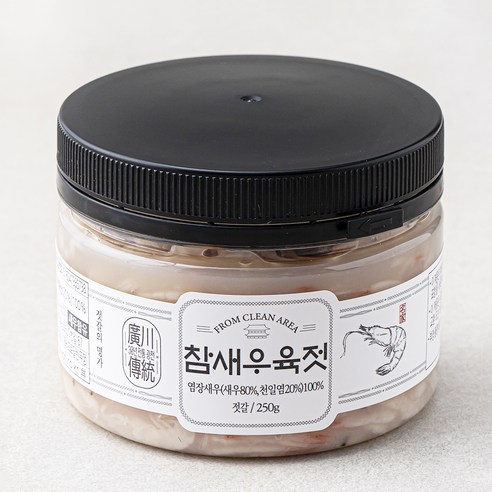 광천수산 참새우육젓, 250g, 1개