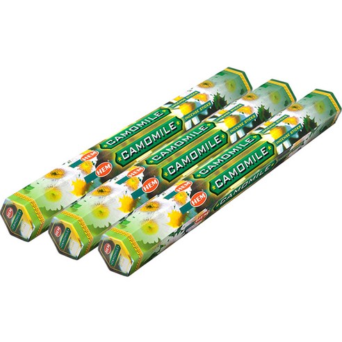 HEM 인센스 스틱 20개입 x 3p 세트, 카모마일