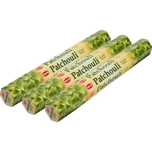 HEM 인센스 스틱 20개입 x 3p 세트, 프레셔스 파출리