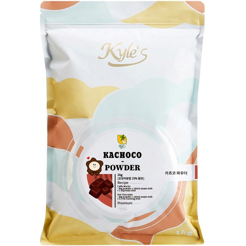 카일스 카쵸코 초콜릿 코코아 파우더, 1kg, 1개입, 1개