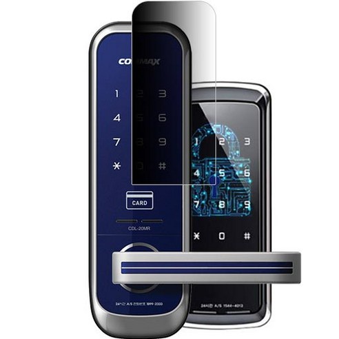 힐링쉴드 도어락 사생활 정보 보안기필름, CDL-21MRC, 1개