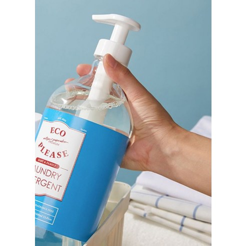 섬세한 피부를 위한 안심 세탁, 에코플리즈 유아 & 패밀리 세탁세제