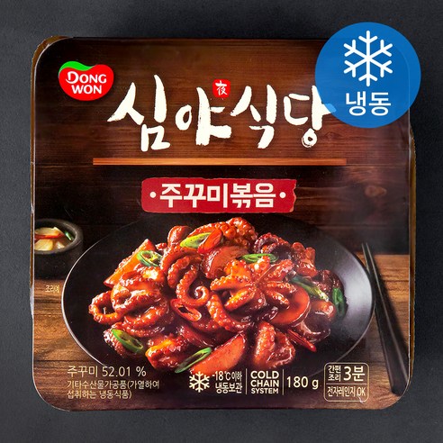 동원 심야식당 주꾸미볶음 (냉동), 180g, 1개