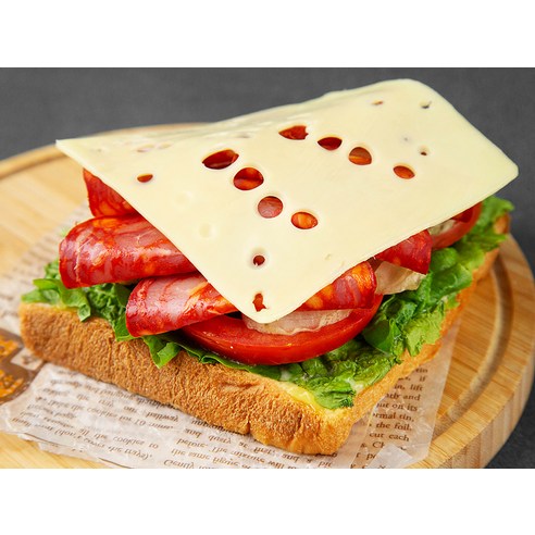 미식가를 사로잡는 깊고 풍부한 맛, 제르미 에멘탈 슬라이스