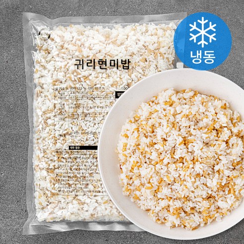 푸르온 귀리 현미밥 (냉동), 1kg, 1개  Best 5