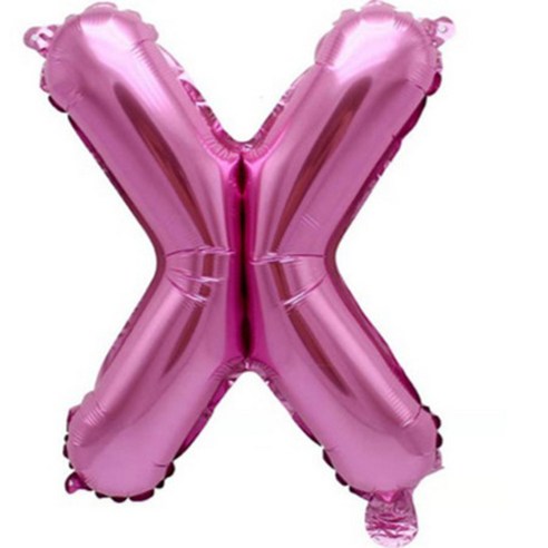 팡파티 레터링 알파벳 풍선 X 40cm, 퍼플, 1개