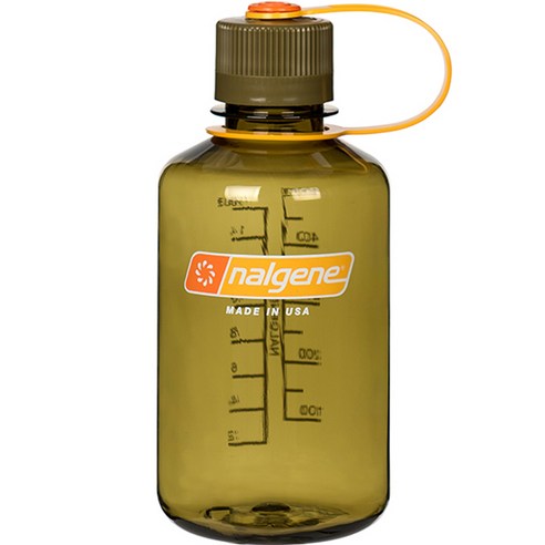 날진 서스테인 내로우 마우스 보틀, 올리브, 0.5L, 1개